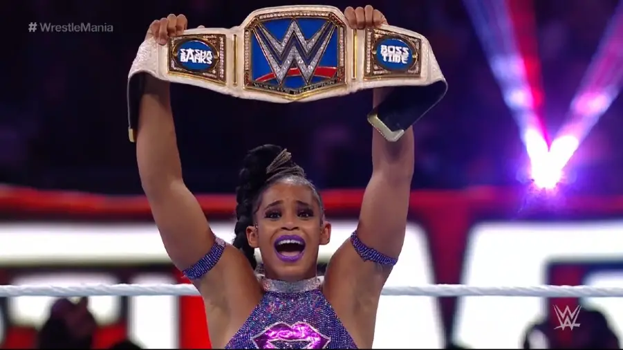 Bianca Belair Wins SmackDown Women's Title At WWE WrestleMania 37